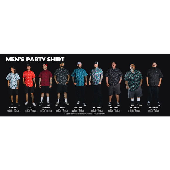 Dixxon Flannel Co Party Button Up Shirts, New Wave, Men's Size 2XL, NWT - Picture 5 of 6